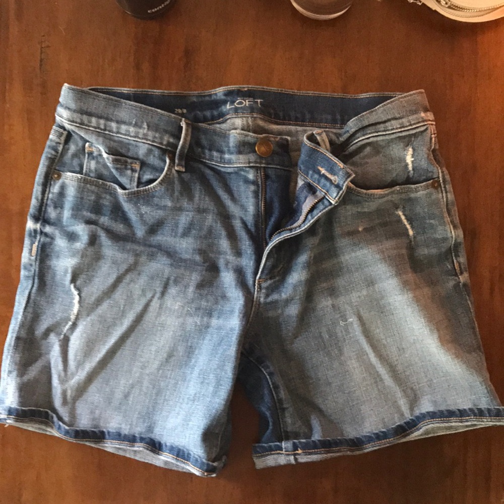 Loft Denim Jean Shorts